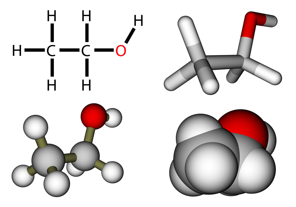 Ethyl Acetate (etoac) Molecular Model of Pure Etoac IN The Liquid State, Contained IN A This Organic Solvent IS Often Found IN N